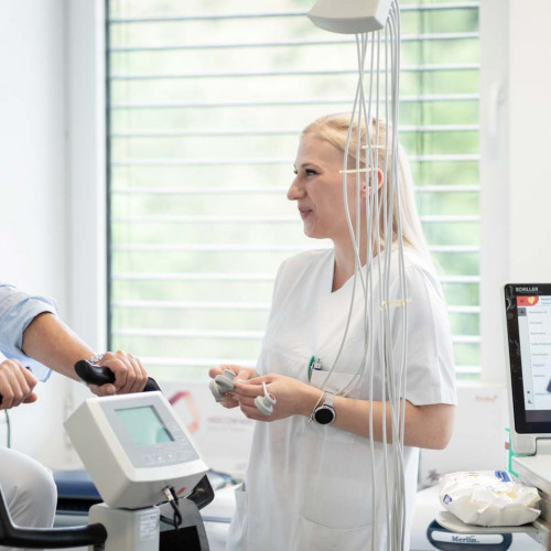 Das Praxisteam während der Behandlung